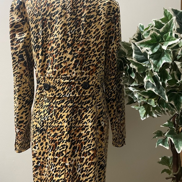 Women’s Coat, WorthingtonStretch, Animal Print, Size: Medium, Beige/Brown/Black - Picture 3 of 8